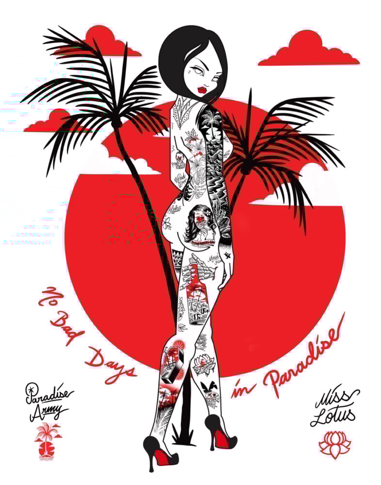 Image of No Bad Days print