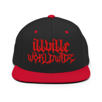 Image 1 of illville Worldwide Snapback (Red Logo)
