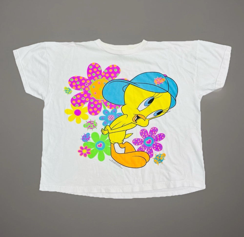 VTG 90s Looney Tunes Tweety Bird Tee Sz XL | Casa Vintage