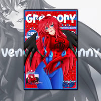 Red suit Rias poster