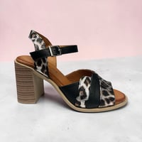 Image 1 of ROAMERS QUELLA BLACK ASH/LEOPARD