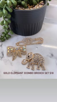 Image 1 of Gold Elephant 3combo brioche set 