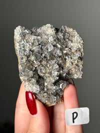 Image 1 of FAIRY HOLES POCKET CUBIC FLUORITE -LADY ANNABELLA MINE UK- P