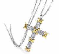 Image 1 of CROSS TIFFANY NECKLACE