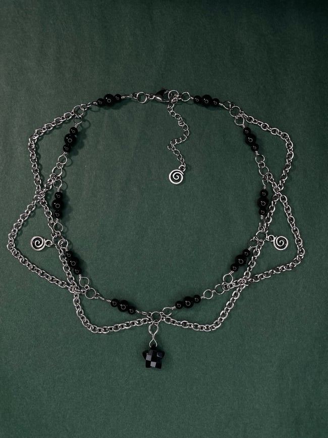 “Spinel Star” Necklace