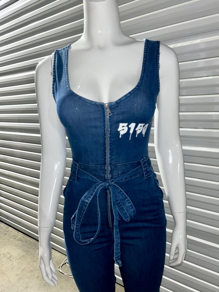 Knit Tank Jumpsuit main image 1