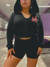 Muscle Mummy Crop Hoodie 