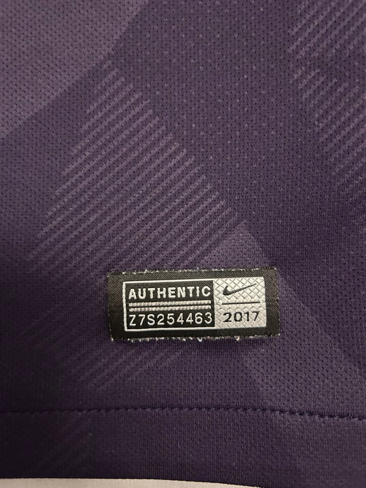 Image of Tottenham Hotspur “DEMBELE 19” 2017/18 Third Shirt + UCL patches (L)