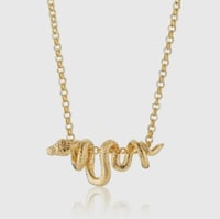 Image 1 of Scream Pretty Chinese Zodiac Snake Necklace