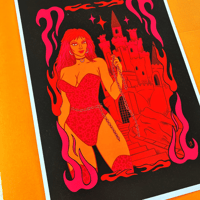 Image 2 of Dungeon Queen - A4 Print