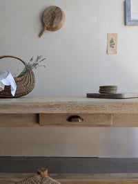Image 3 of La table à manger en bois massif 