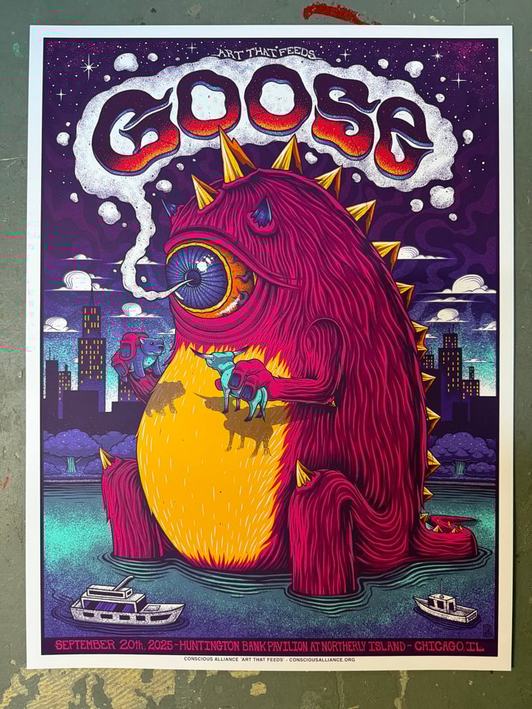 Image of Goose - September 20th, 2025 - Chicago, IL - Regular and Variants
