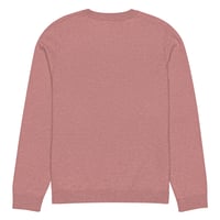 Image 2 of Japanese Katakana Knitted crew neck sweater