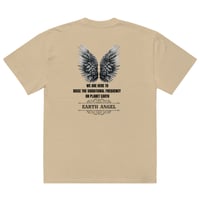 Image 3 of Men/Boys EARTH ANGEL Oversized faded t-shirt