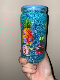 Image 3 of SpongeBob acrylic snowglobe 