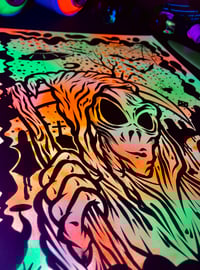 Image 5 of 👽 ALIEN REAPER SCREEN PRINT 👽