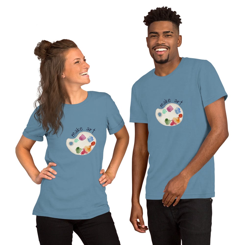 Image of Make Art Unisex t-shirt