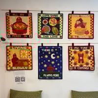 Image of Pulp Books Quilt Display