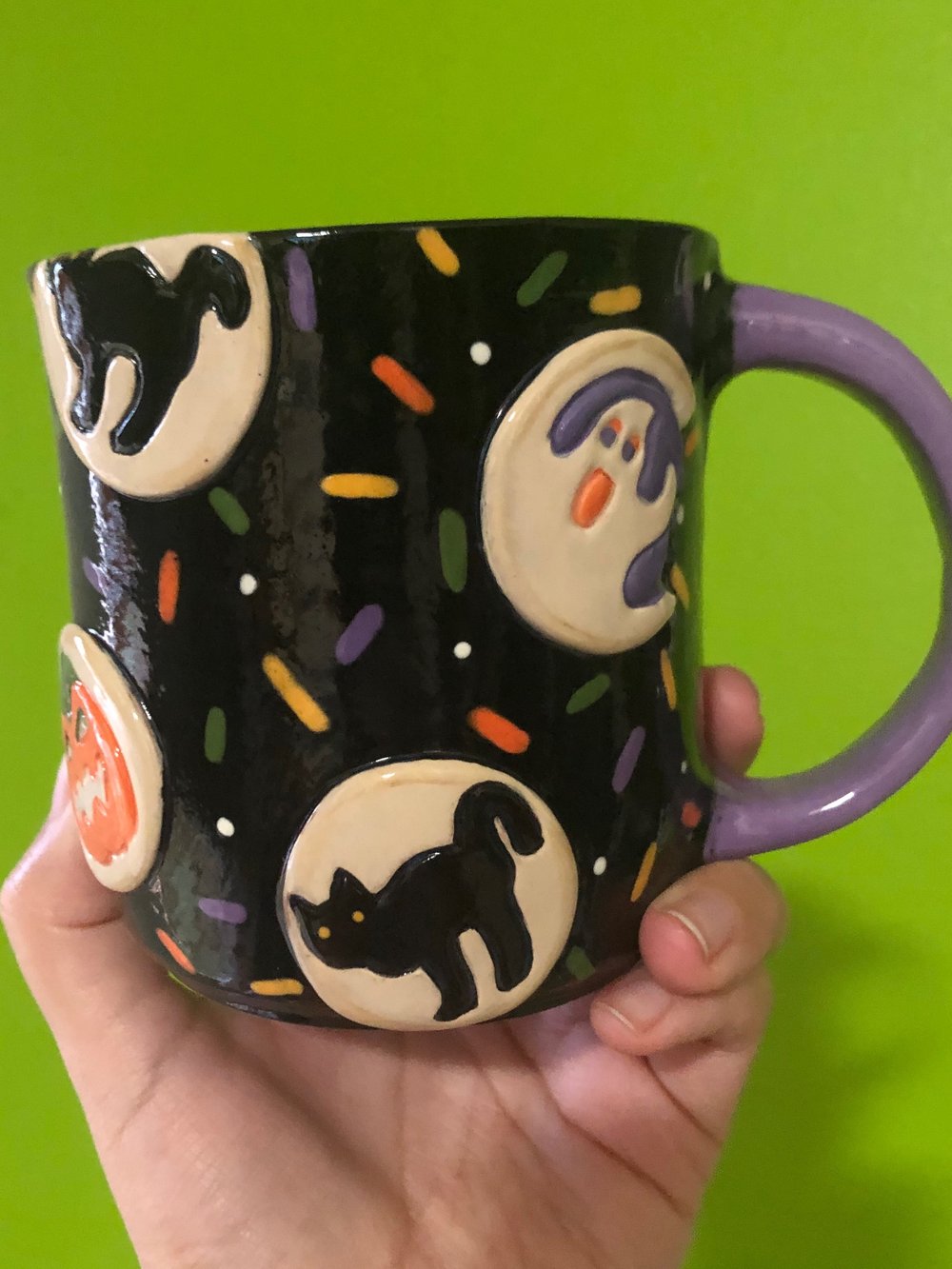 Image of Halloween cookie Mug Pre-order