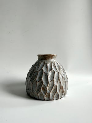 Image of Rusty blue bud vase 