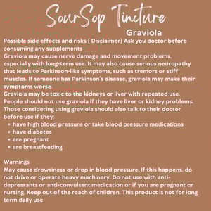 Image of Sour Sop Tincture 