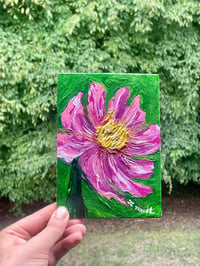 Chrysanthemum Painting 5x7”