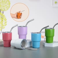 Image 4 of Mini Tumblr W/ Straw
