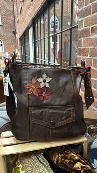 Image 2 of Leather Large Sized Messenger Bag