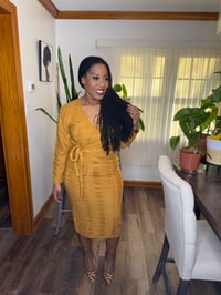 Image 1 of Curvy Golden DIVA Dress