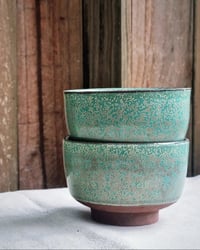 Image 4 of Emerald Tea Bowls