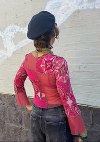 Image 4 of FLARED ARM LONG SLEEVE TOP -S24 #1