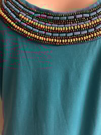 Image 4 of Large Miss Tina Beaded top #598*10 ( Gently Used)