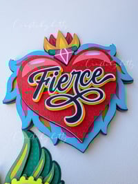 Image 4 of "PODEROSA" HEARTS SVG / ARCHIVO DIGITAL 