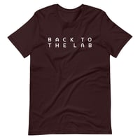 Image 1 of BACK TO THE LAB Short-Sleeve Unisex T-Shirt