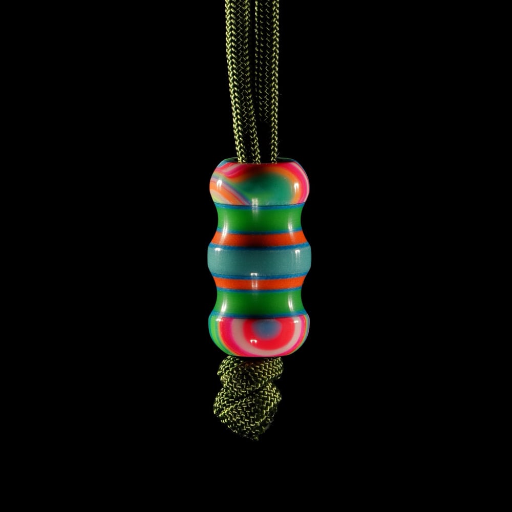 PrismForge EDC lanyard beads (GLOW)