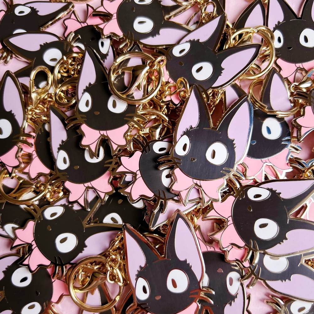 Image of Jiji head Keychain 