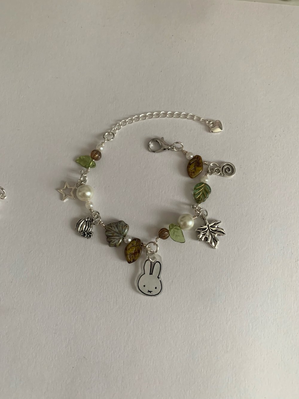 miffy inspired forest bracelet