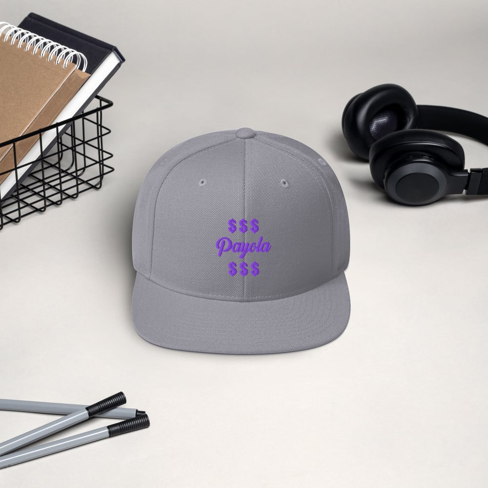 Payola Embroided Snapback Hat