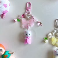 Image 2 of Baby Persian Cat Triplets Keychains