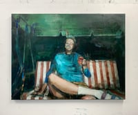 Image 3 of Painting / maleri / "Et øjeblik V" / 60x80 cm