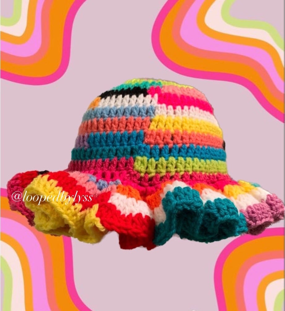 Image of Scrap Ruffle Hat