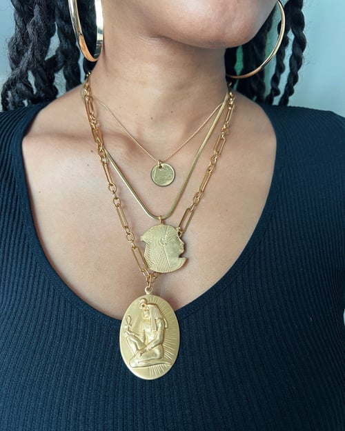 Image of HER • Egyptian Profile Necklace