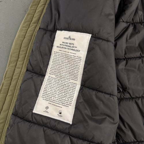 Image of AW 2019 Stone Island Micro Reps Primaloft jacket, size small