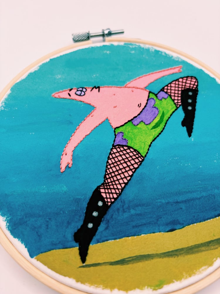 Image of Patrick in Fishnets