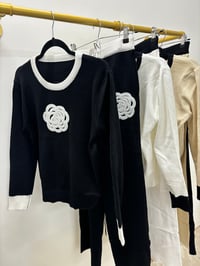 Image 4 of Rose knit 2 piece 