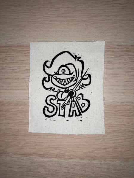 Image of Niftty hand sew canvas patch