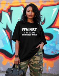 Image 1 of Feminist F-word Tee