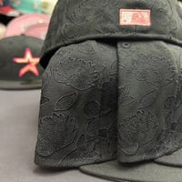 Image 3 of New Era 59Fifty Black Pink “Tonal Koi”