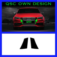 X2 Audi 8v Headlight Gap trim  Stickers 