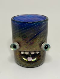Image 2 of gold and silver wrap and twist cup